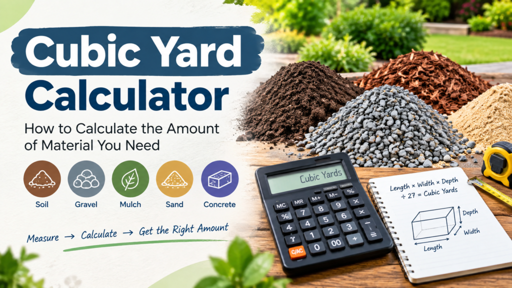 Cubic Yard Calculator